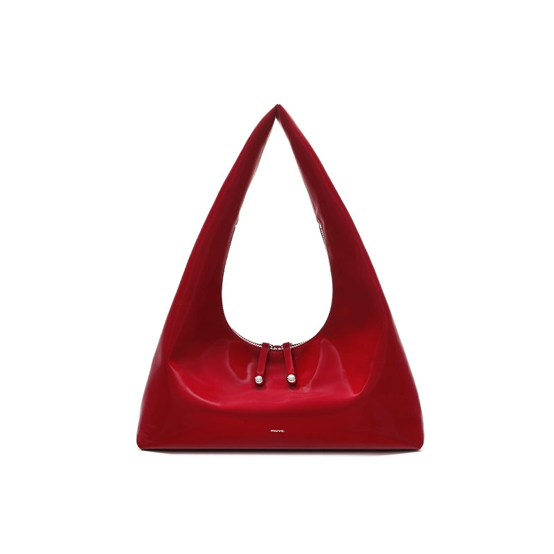 MUVA Velvet Rice Ball Shoulder Bag