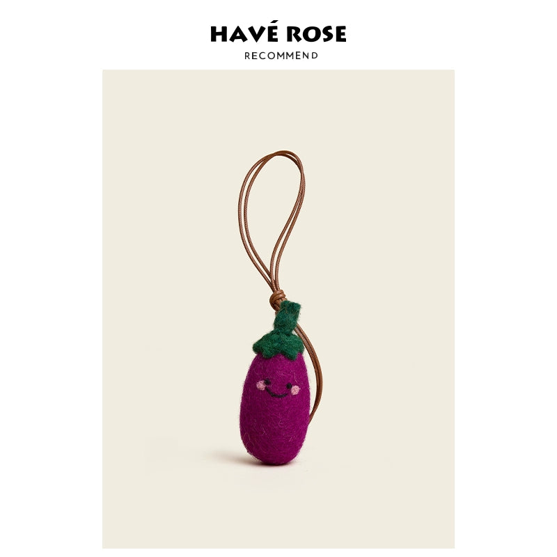 HAVEROSE Wool Felt Cute Doll