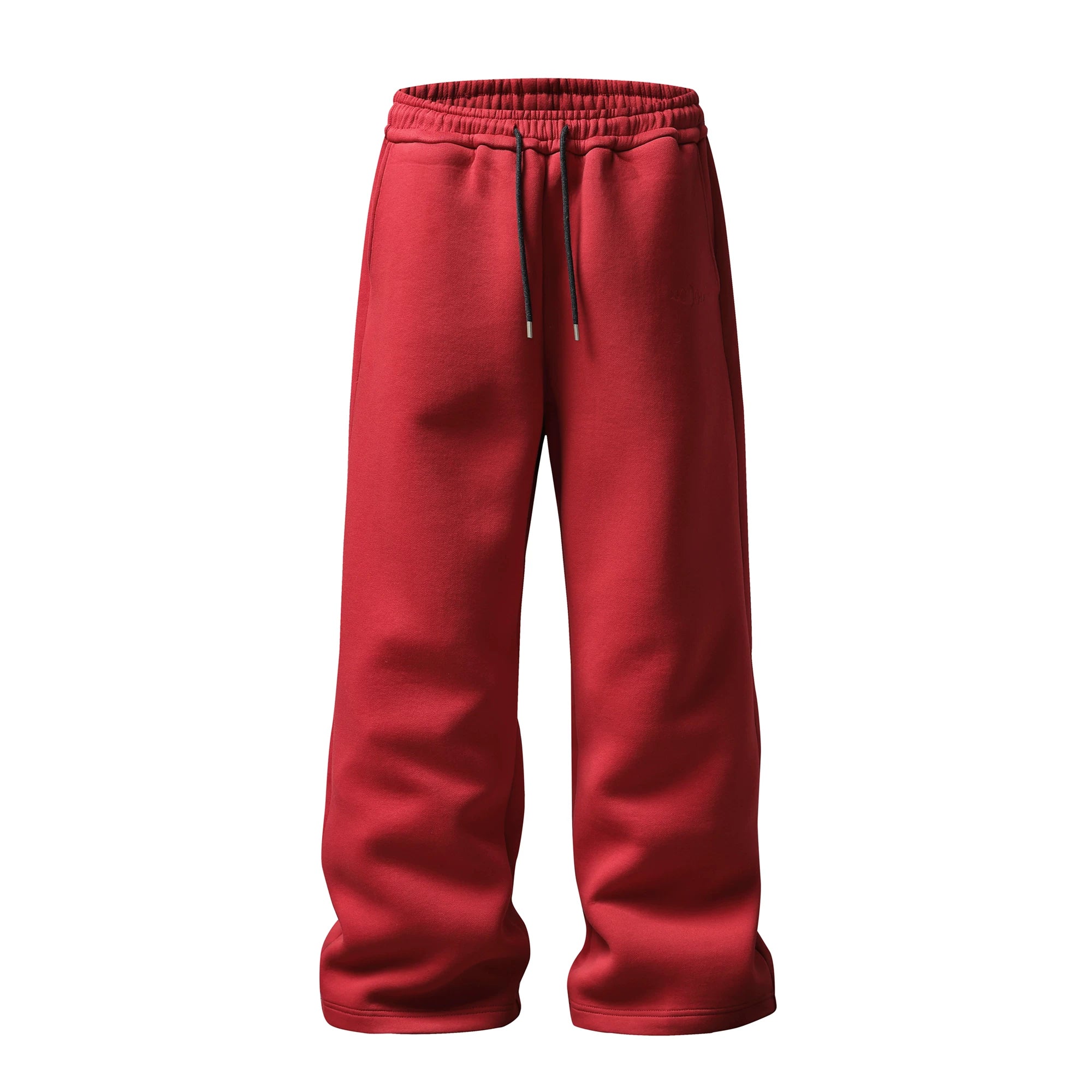 KARMANISTIC Vintage Loose Wide Leg Embroidered Sweatpants Set