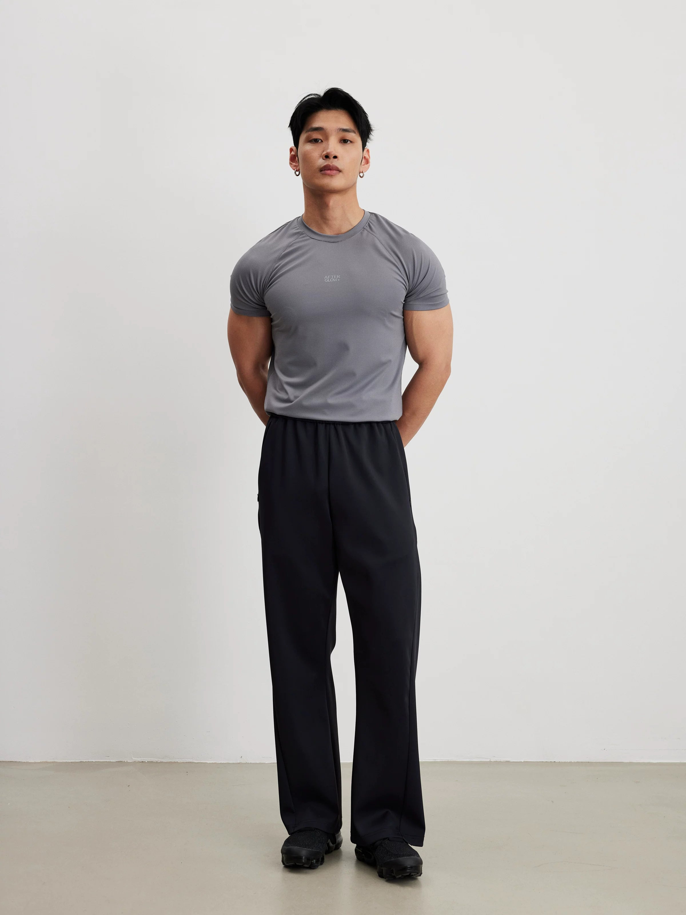 AFTERGLOW Perspiration Breathable Tight Sports TEE