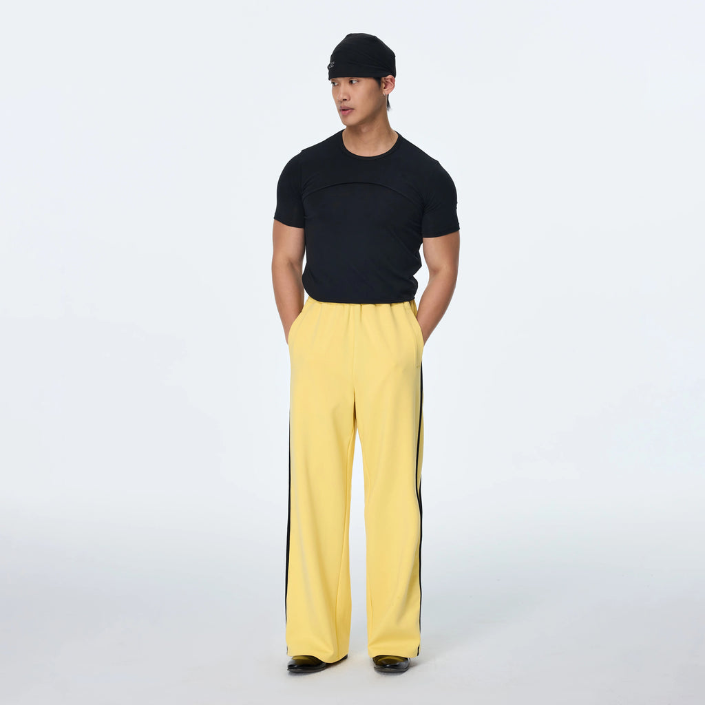 AFTERGLOW Stitched Seam 230g Breathable Cropped Tee