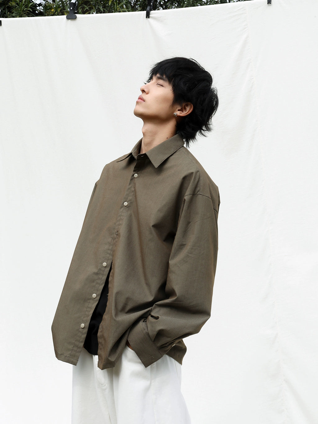 Mentmate Lazy Loose BF Versatile Shirt Jacket