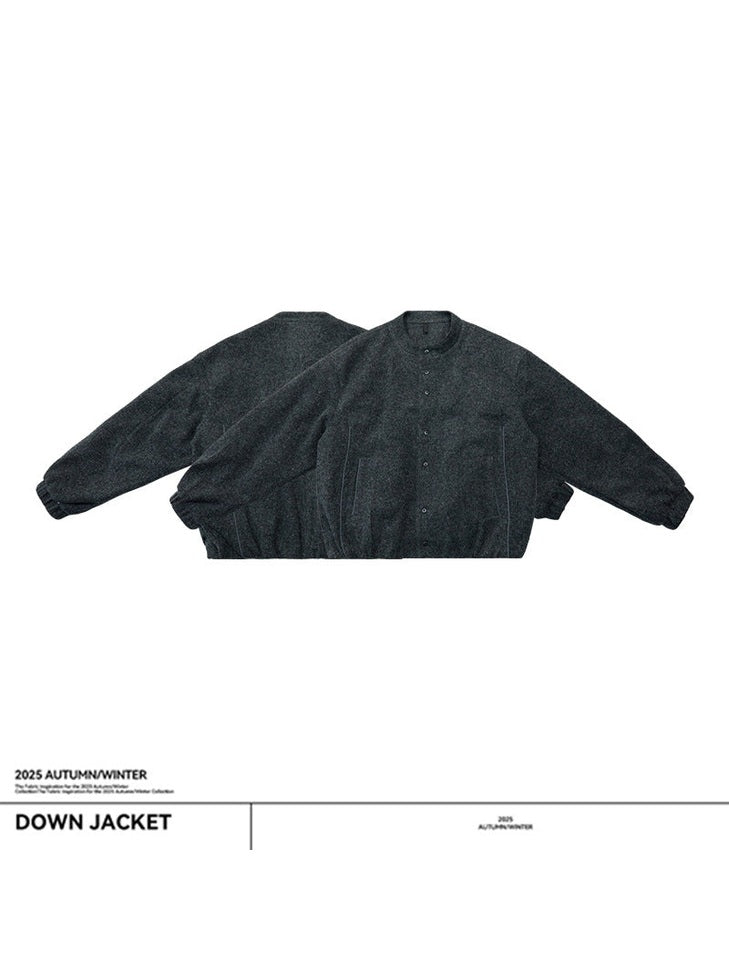 UNF Crew Neck Loose Padded Jacket