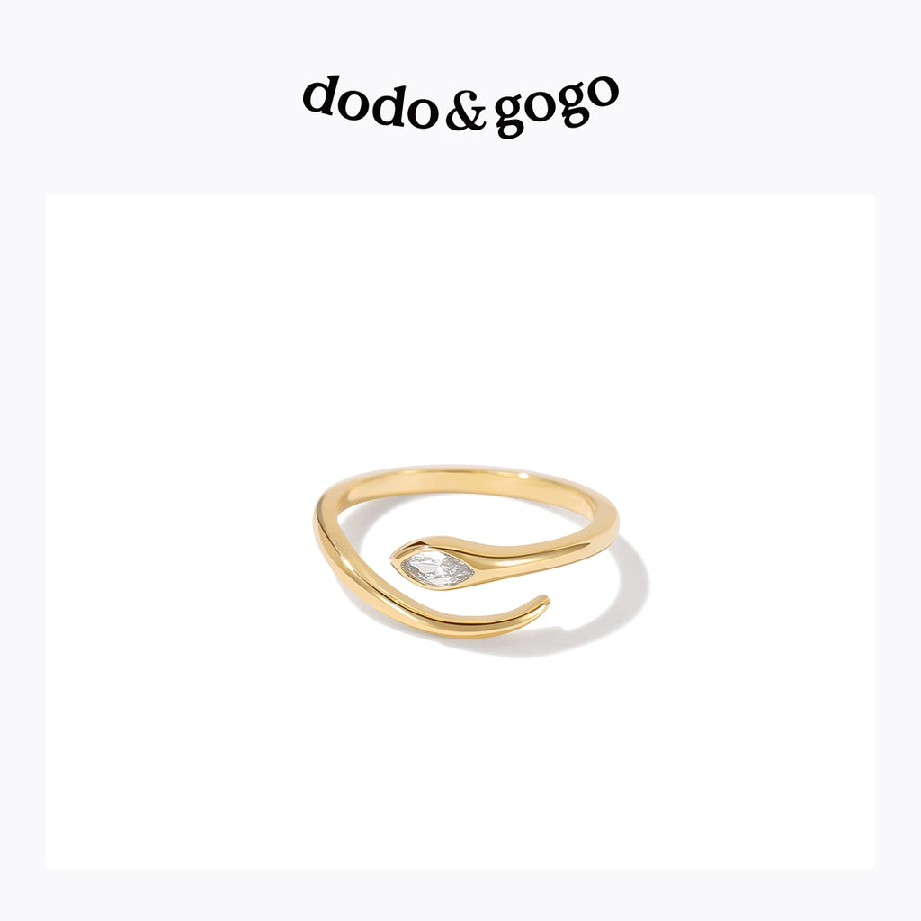 DODOGOGO Serpentine Open Ring