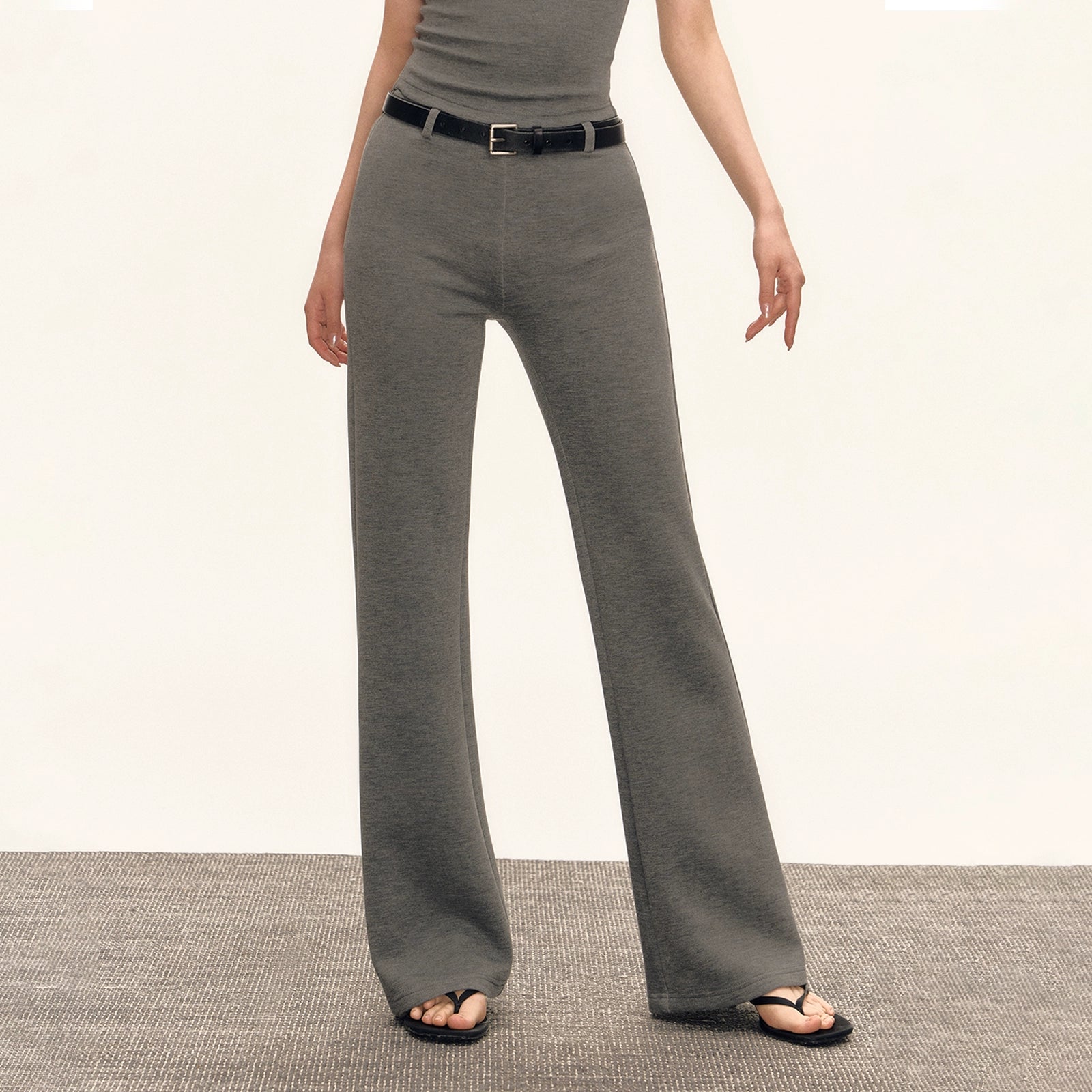 Ariseism Retro Micro-flared Slacks