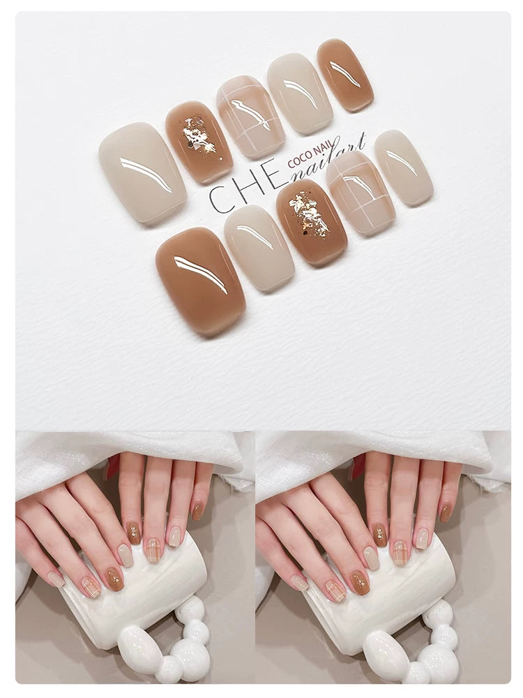 CoCo Light Luxury Premium Handmade Nail Art Wear Nail Art