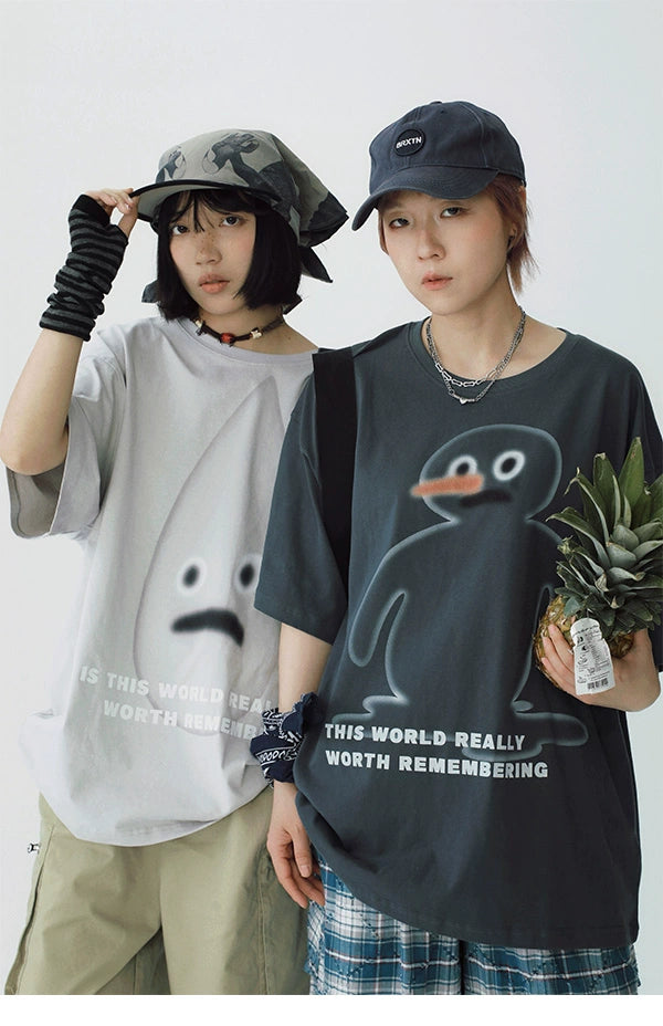 STILLYOU Creative Fun Abstract Print Tee