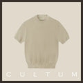 CULTUM Lightweight Breathable Casual Knit Tee