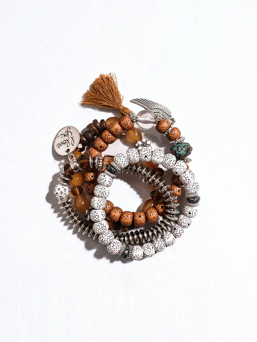 Arielink Bohemian Vintage Ethnic Bracelet Set