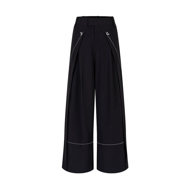 AnnoMundi Genesis Era Erosion Stitch Wide-Leg Pants