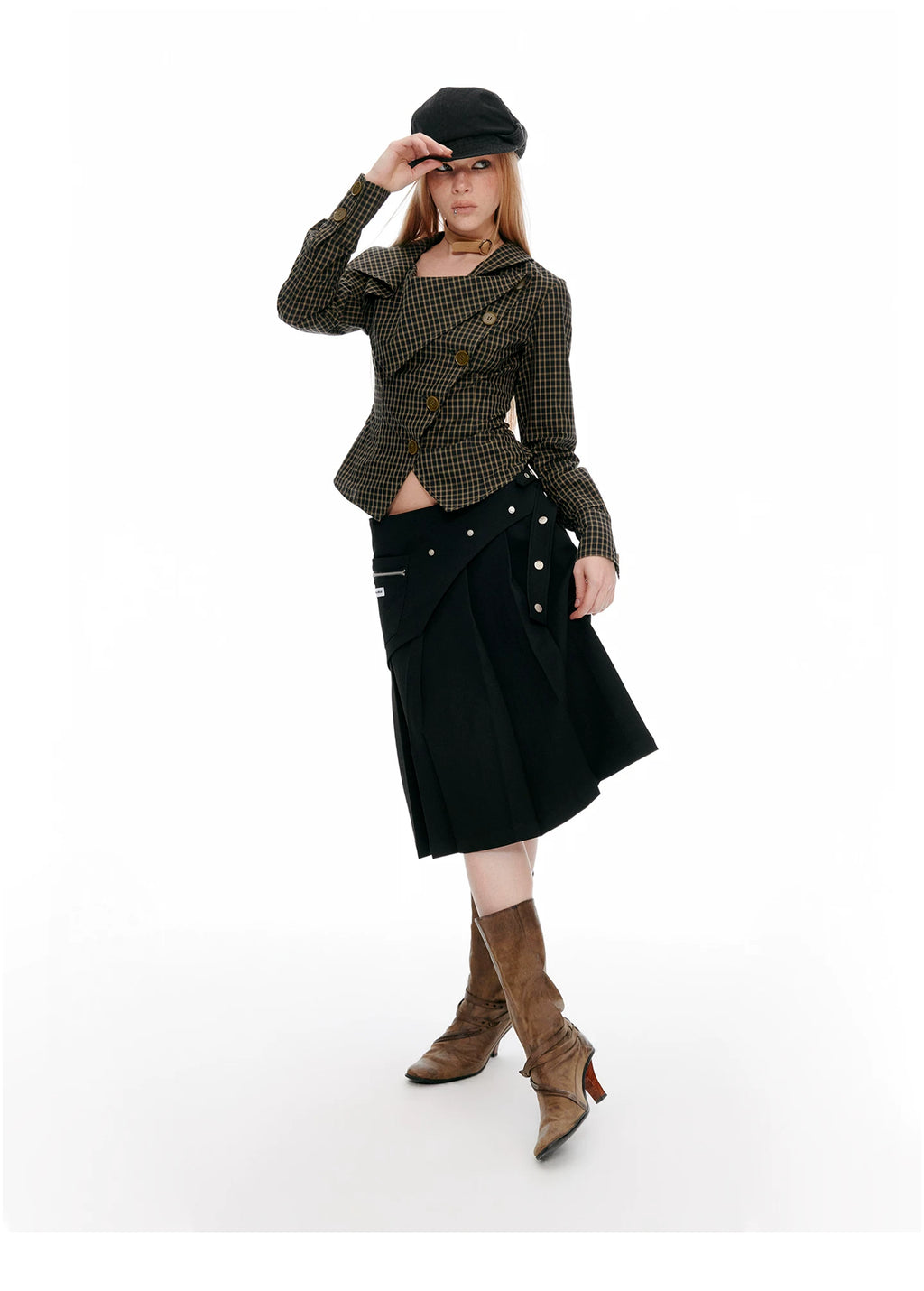 JIKOO Retro Loose Straight Culottes