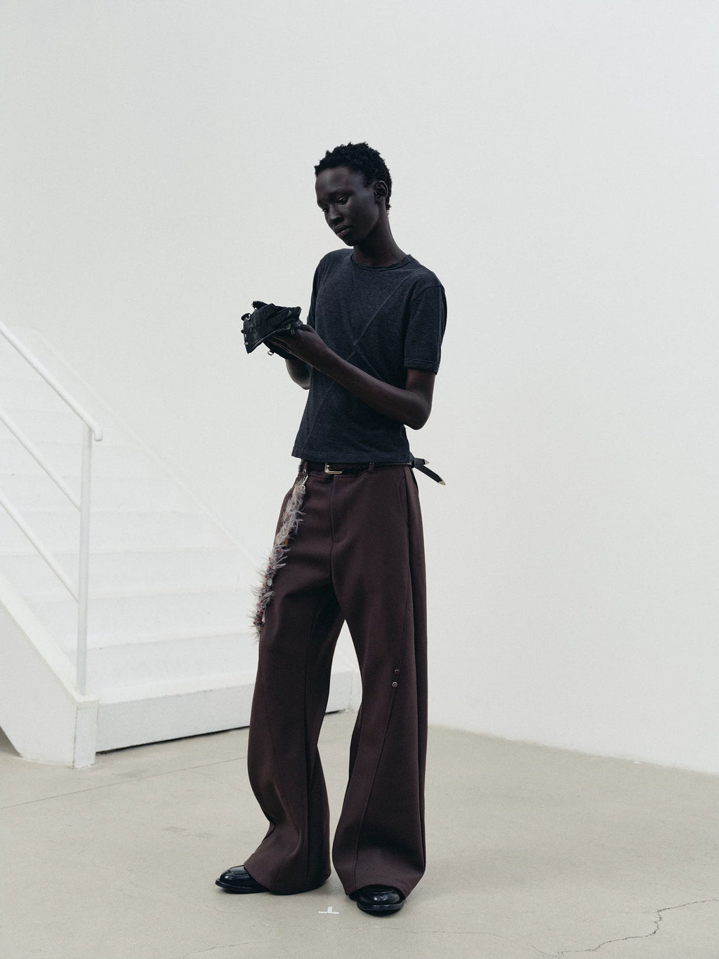 NOT UGLY Wool Lyocell Tencel Fitted Tee