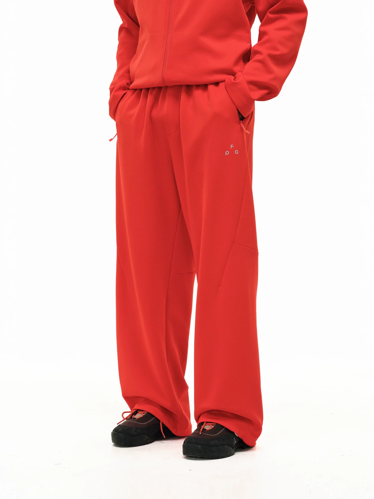 FPA Casual Sports Texture Knitted Trousers