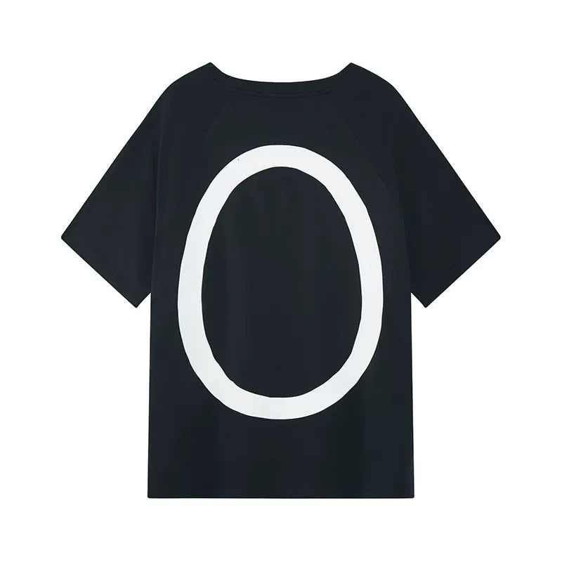 Kami anger RGB Egg Print 260g Breathable Loose Tee