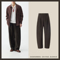 CULTUM Wide-Leg Pleated Trousers