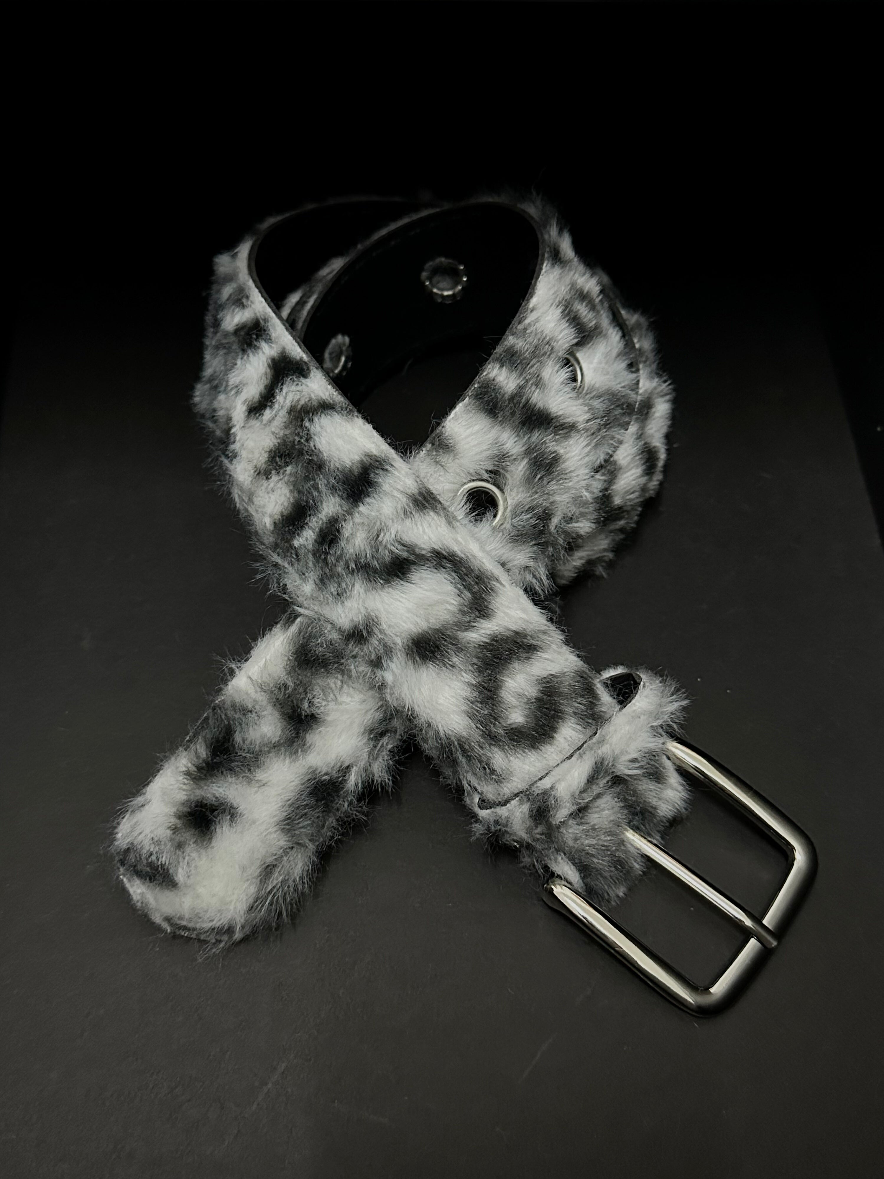 DPOL Medieval Retro Leopard Print Belt