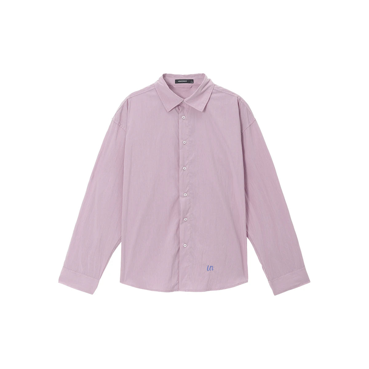 Unvesno Relaxed Washed Lyocell Long-Sleeve Shirt
