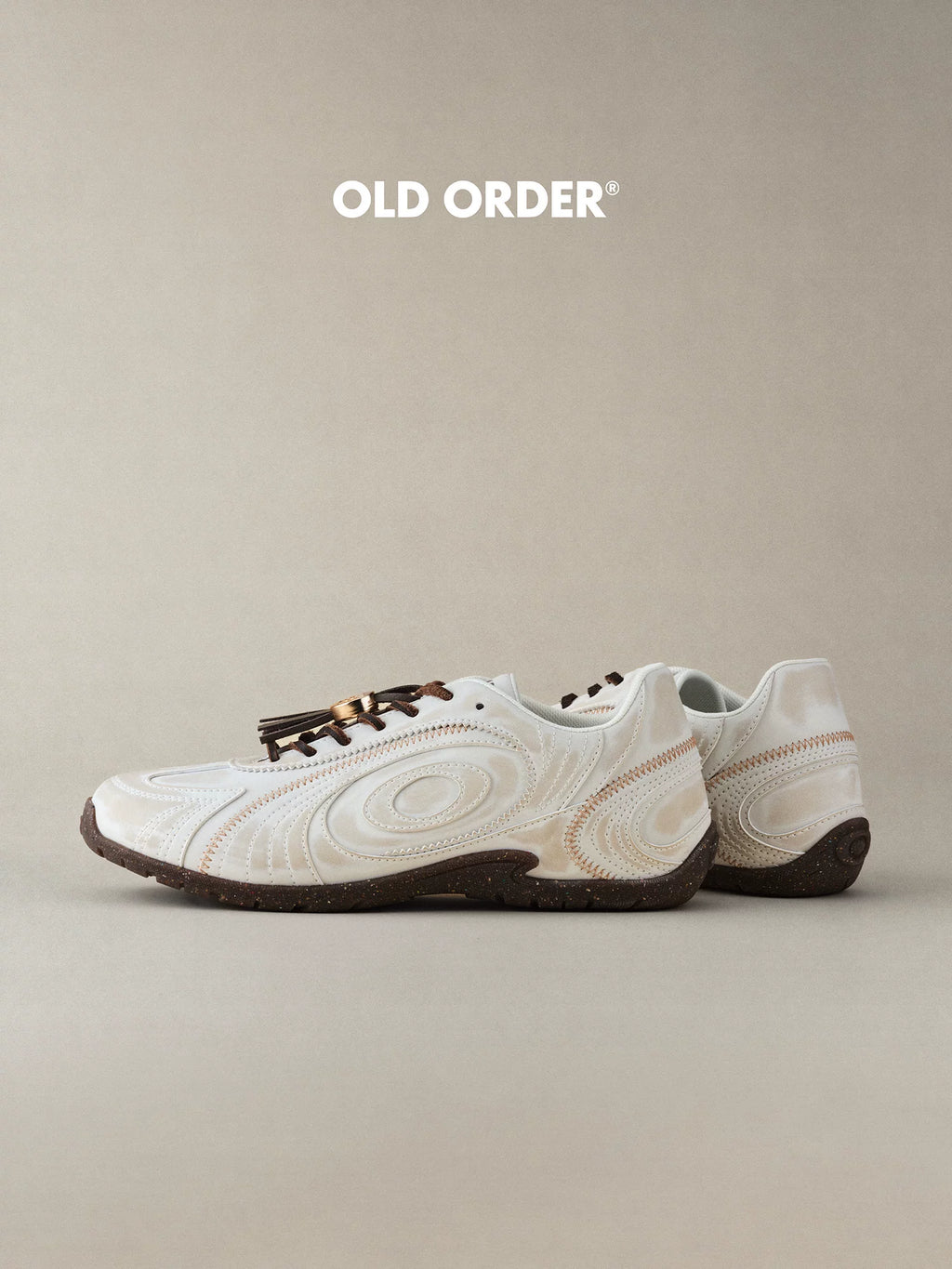 OLD ORDER Leather Retro German Trainer