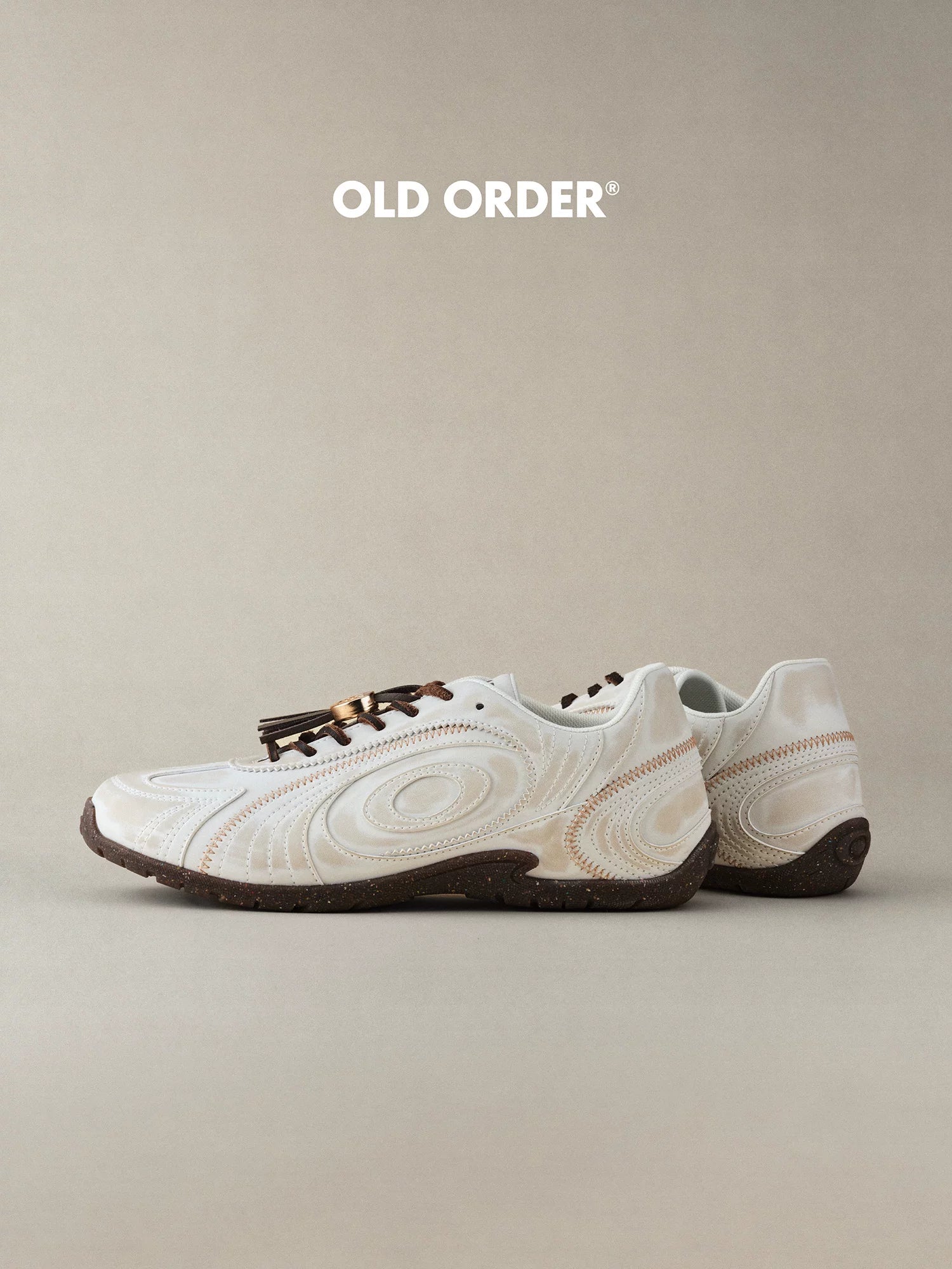 OLD ORDER Leather Retro German Trainer