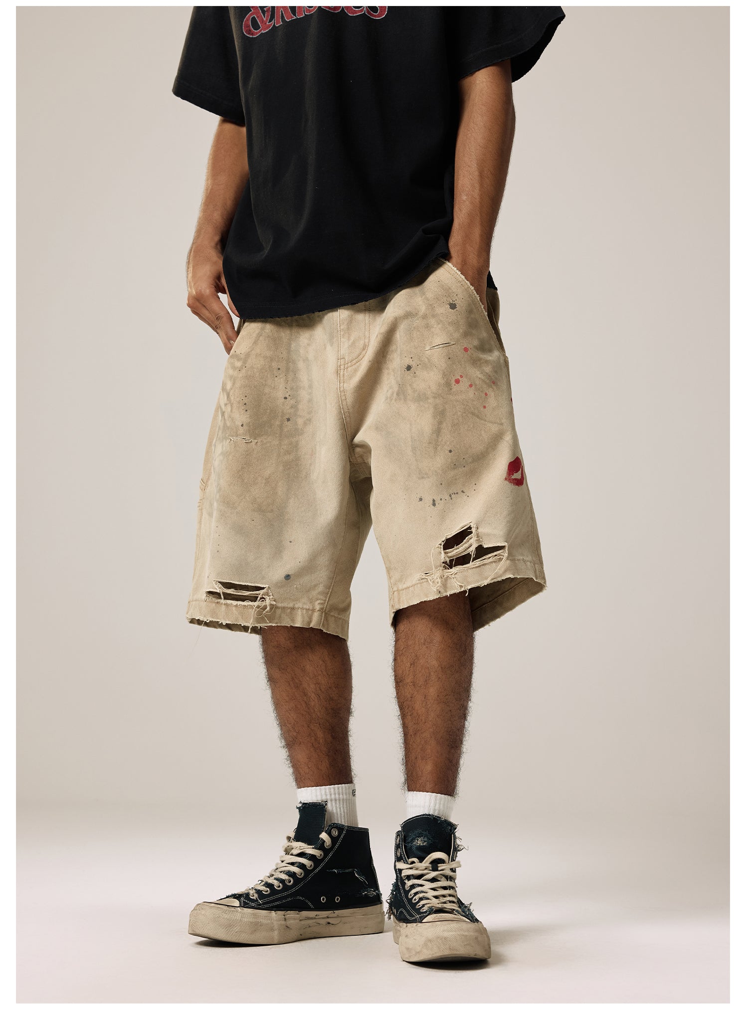 Remedy [D-kiss] tooling five-point Shorts