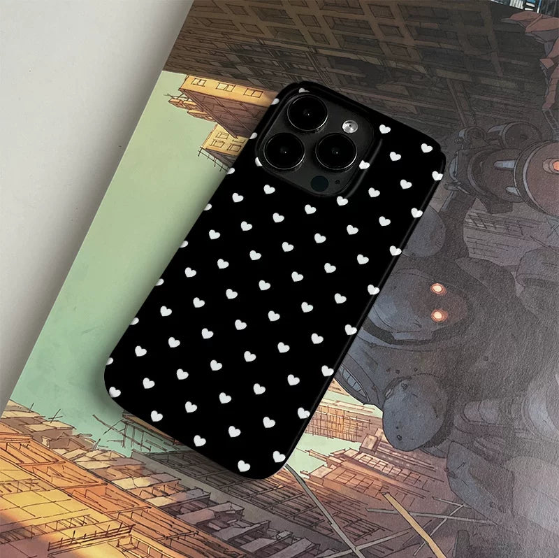 Pbcase Love Polka Dot Niche Apple Phone Case