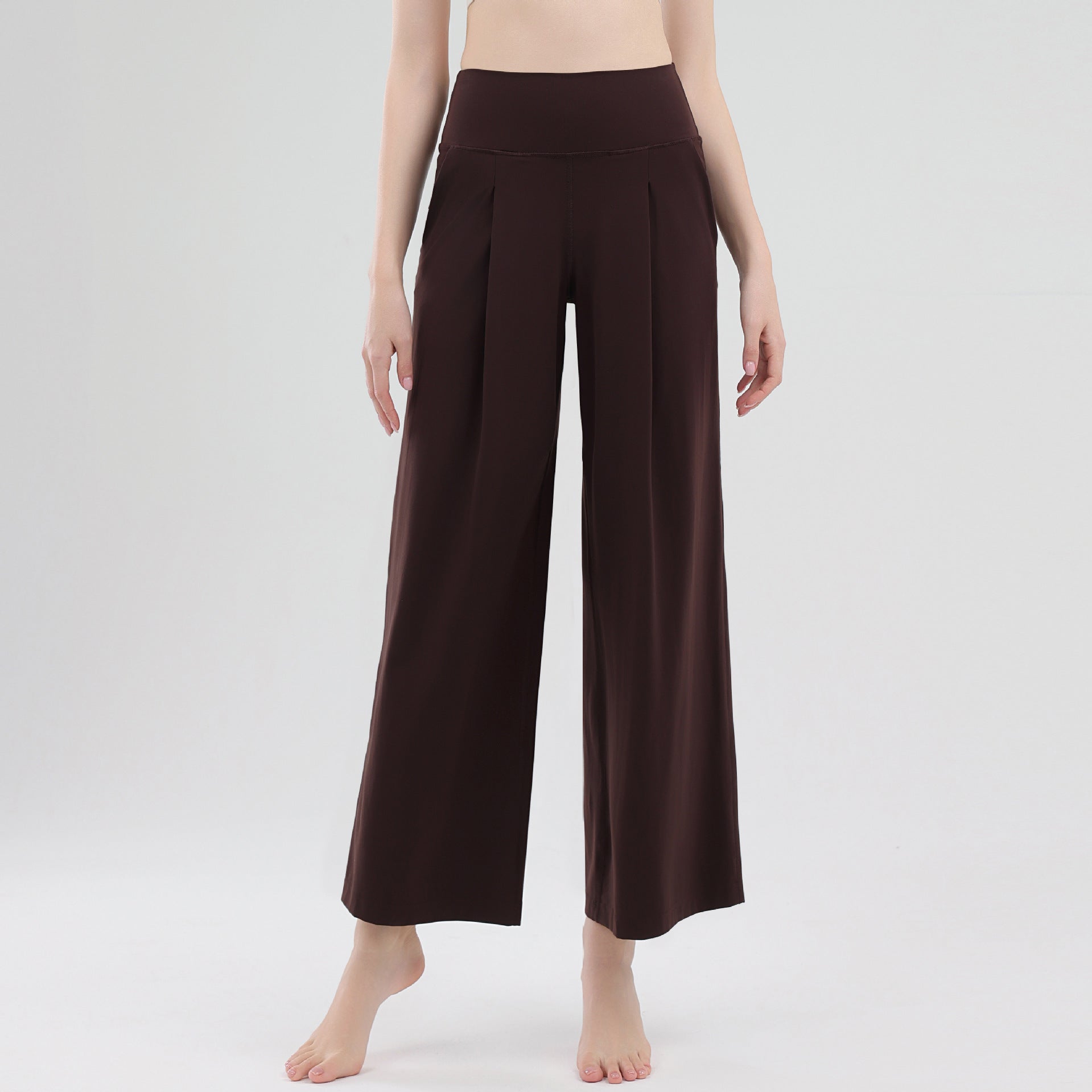 TIANQINGSE Naked Straight Wide-leg Sweatpants