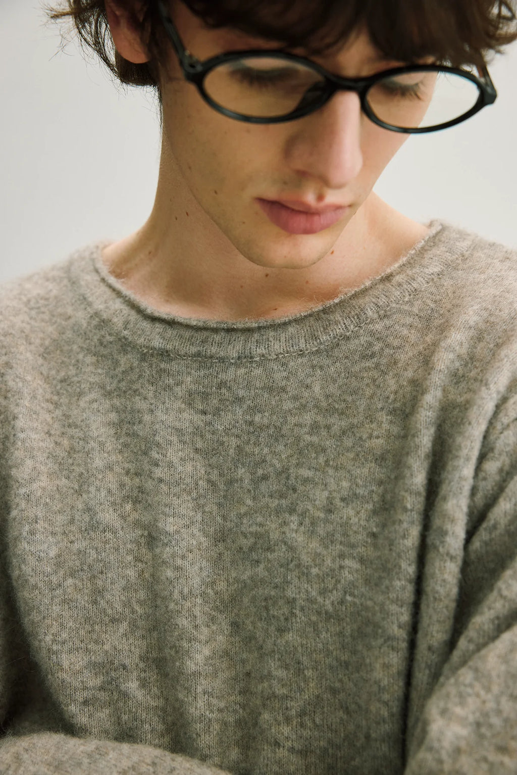 CARPEM Raccoon Breathable Relaxed Long-Sleeve Sweater