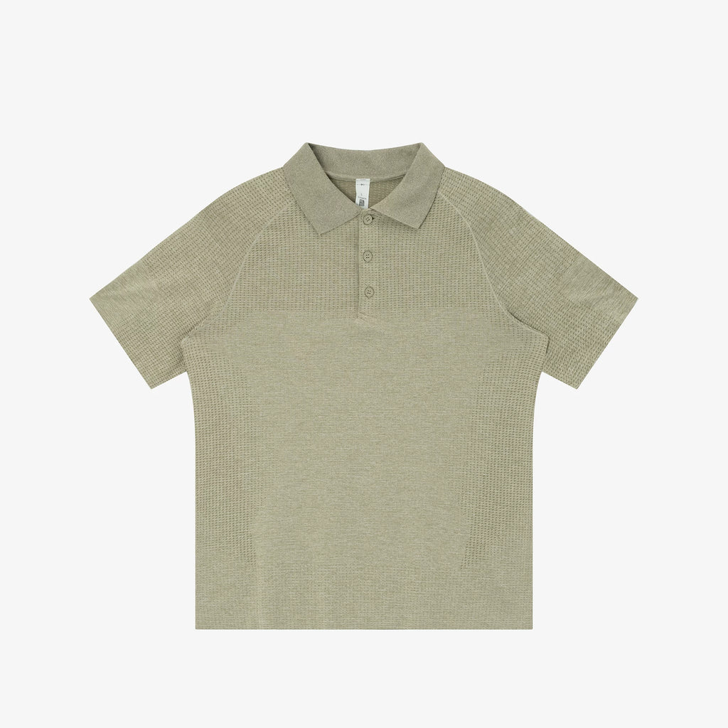 NO LOGO Italian Seamless Quick-Dry Polo