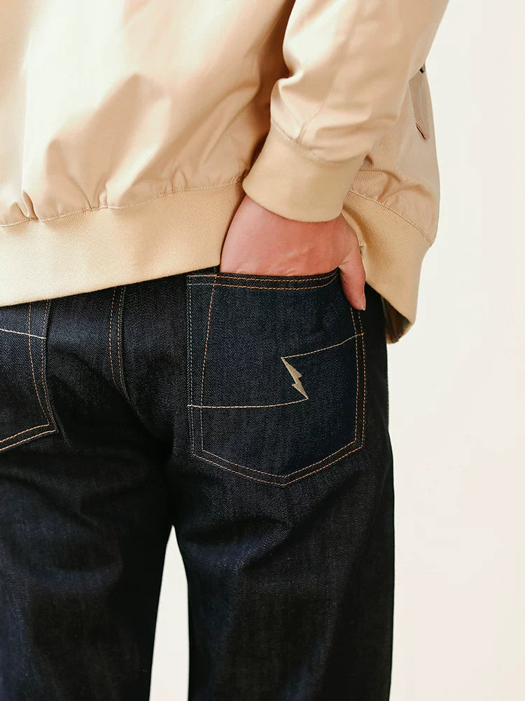 Mbbcar Narrow 14oz Selvedge Slim Tapered Jeans