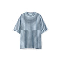 PARTIMENTO Striped 180g Breathable Loose-Fit Tee