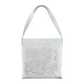 DirtySix Cow Split Leather bang bang franc small flower bag "FAFA" millet nail design