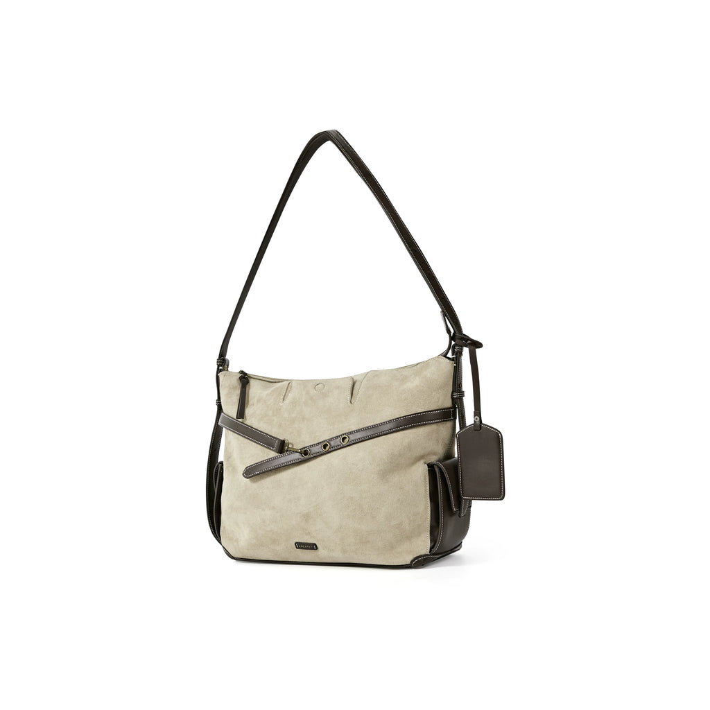 KREATE Frosted Suede Shoulder Messenger Bag
