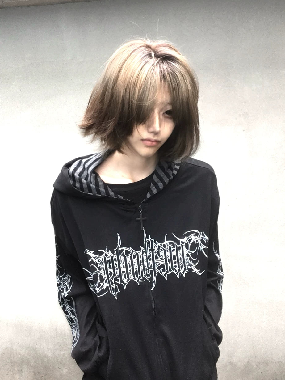 WETBODY Dark Punk Gothic 400g UPF + Loose Hoodie