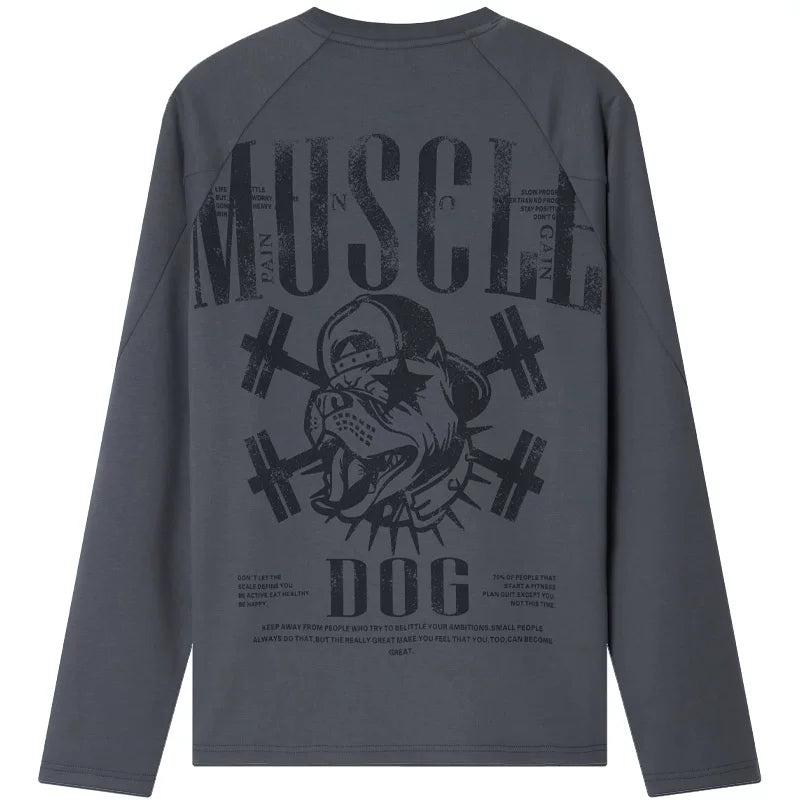 MuscleDog Dog 260g Cool-Touch Loose Long-Sleeve Sweatshirt