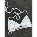 Kasugano TOO Plaid Star Triangle Bra