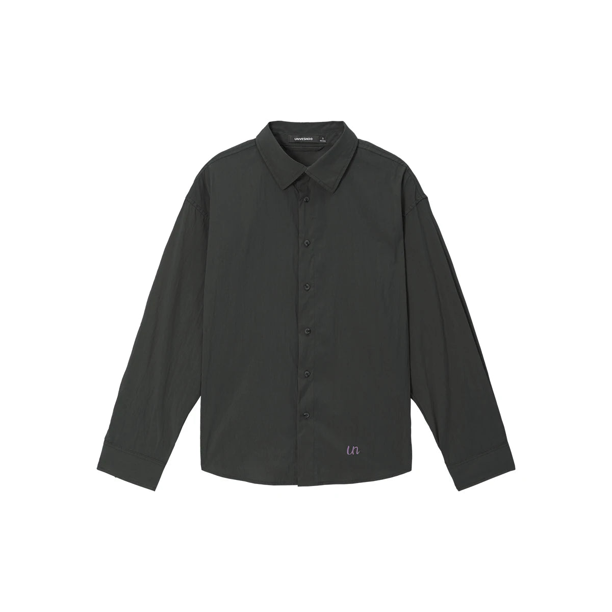 Unvesno Relaxed Washed Lyocell Long-Sleeve Shirt