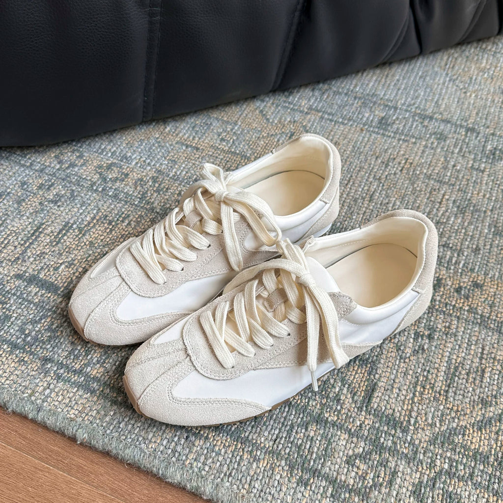 Lidaren Produced Suede Lace-Up Round-Toe Derby