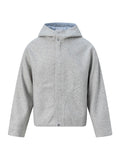 UNF Casual Striped Stand-Up Jacket