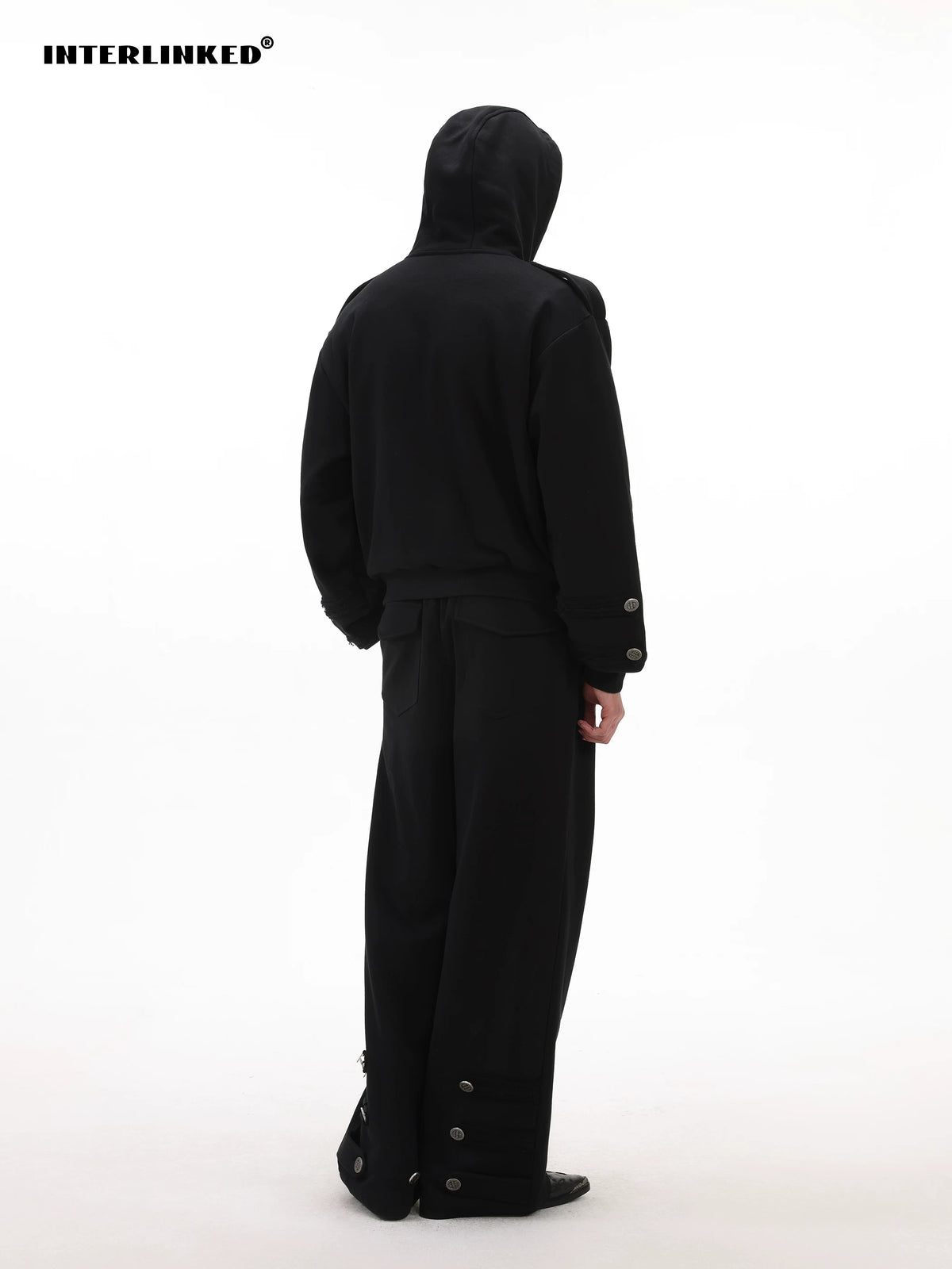 INTERLINKED Night Knight 400g Oversized Sweatshirt
