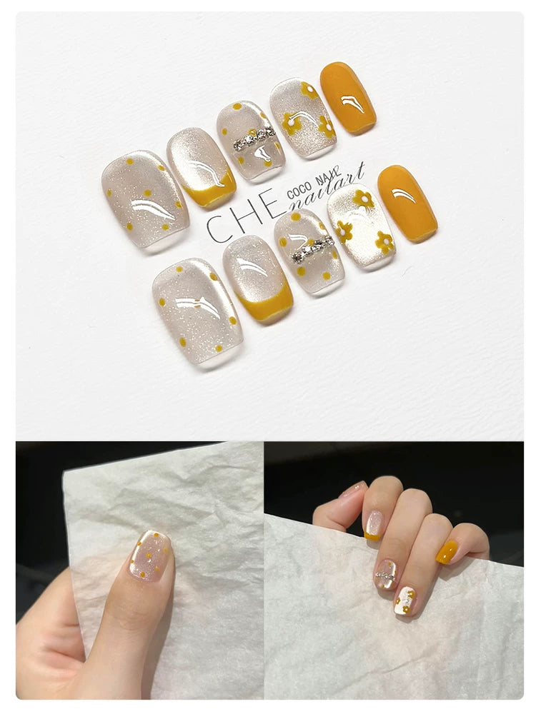 CoCo Handmade Blush Ombre Short Nails