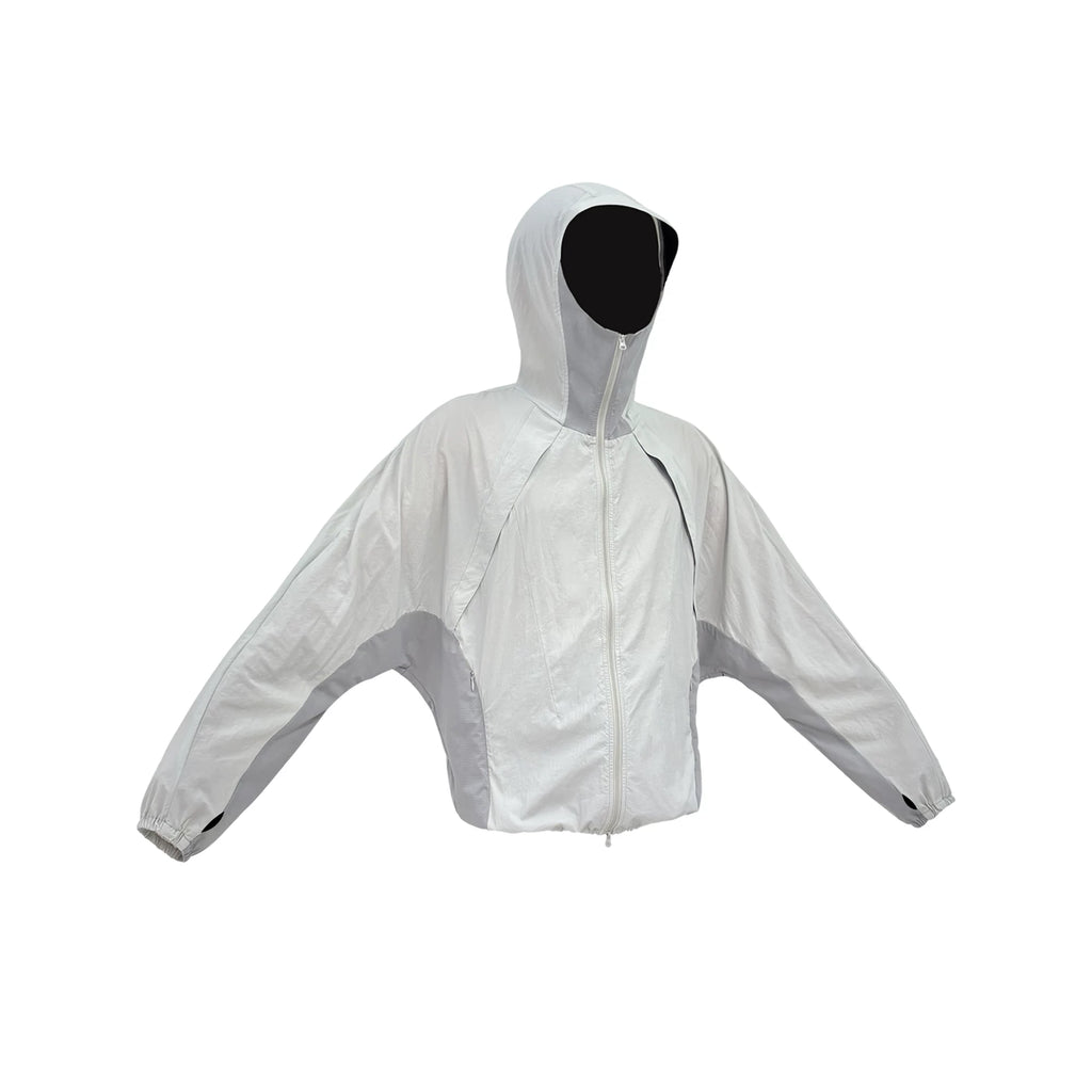 SOUTH FISH Cool Breathable UPF + Batwing Hooded Sun Jacket