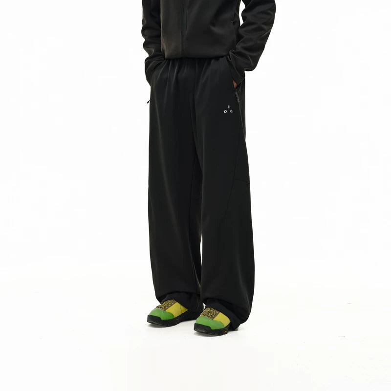 FPA Casual Sports Texture Knitted Trousers