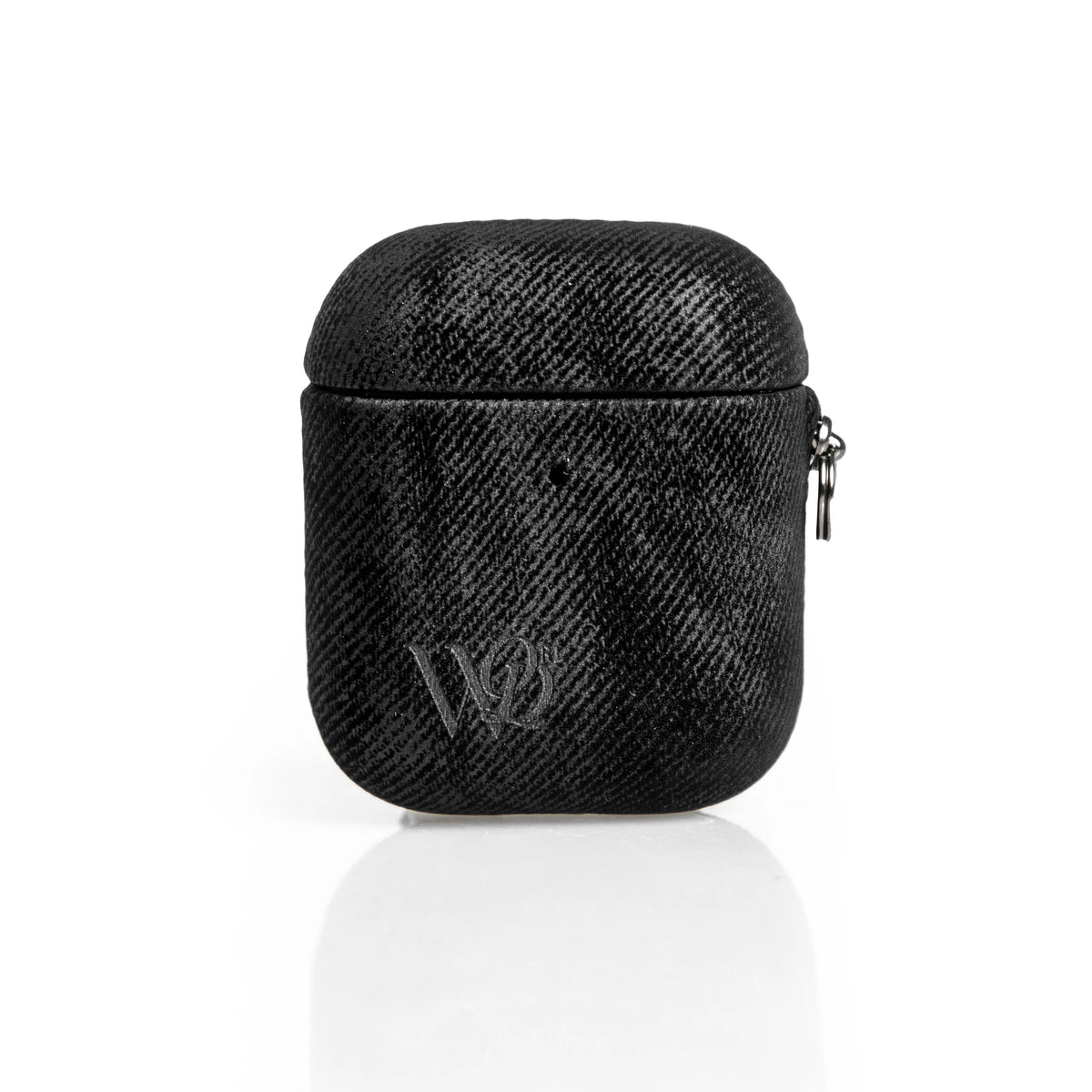 WESTELEVEN Black Embossed Logo MagSafe Phone Case & Card Holder