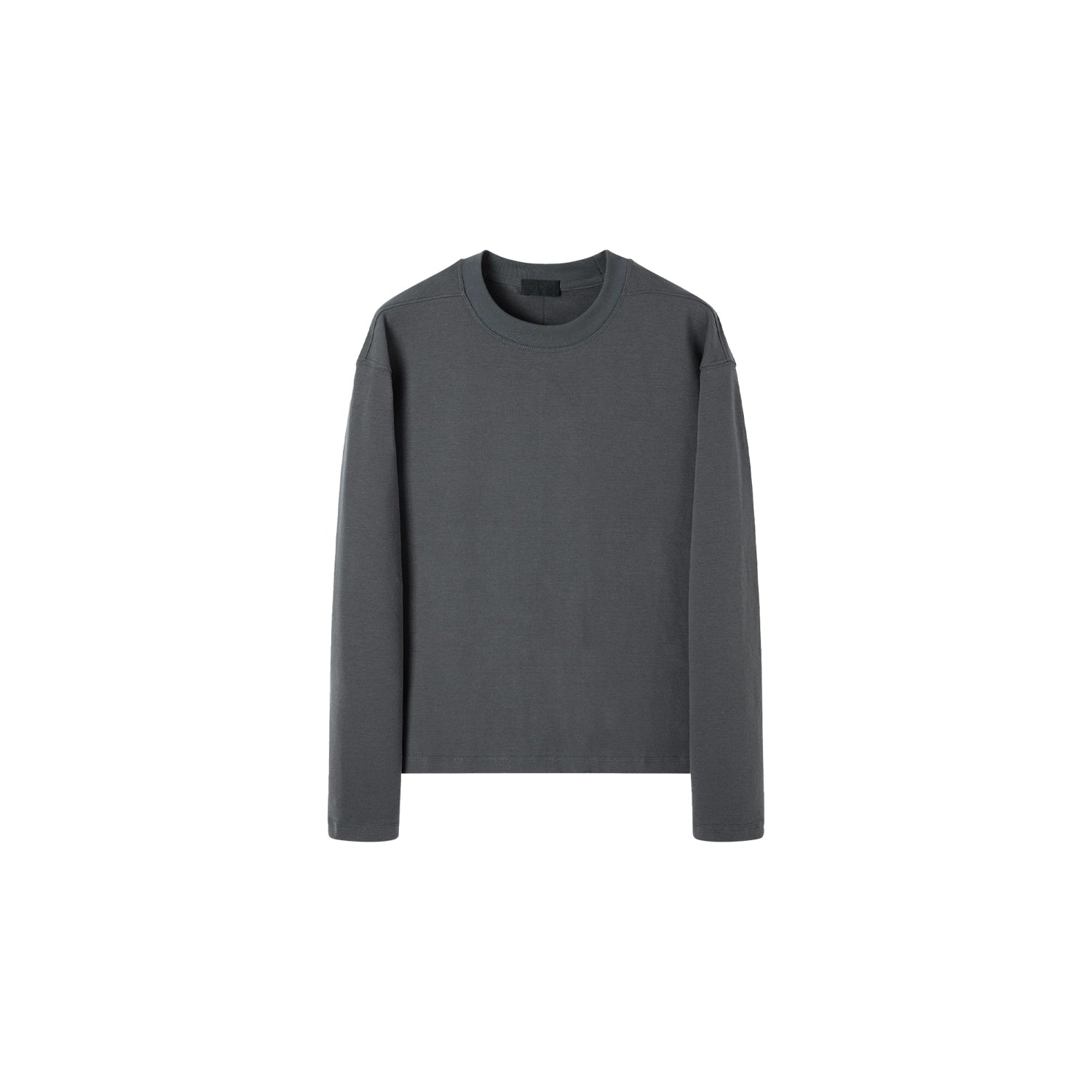 PLUS NO LOGO Warm and Thickened Double-sided Abraded Long Sleeves