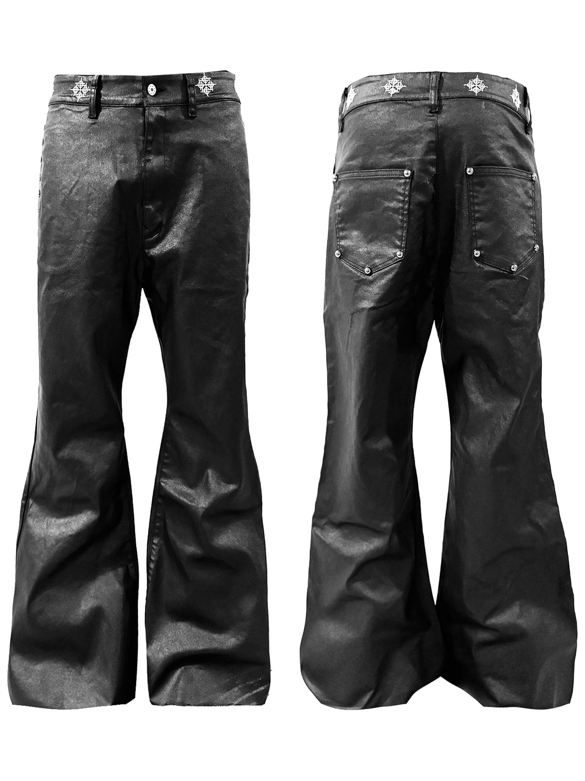 DETW Dark Waxed 14oz Straight-Leg Jeans