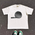 Wang Youbing Studio Cat 220g 100% Cotton Tee