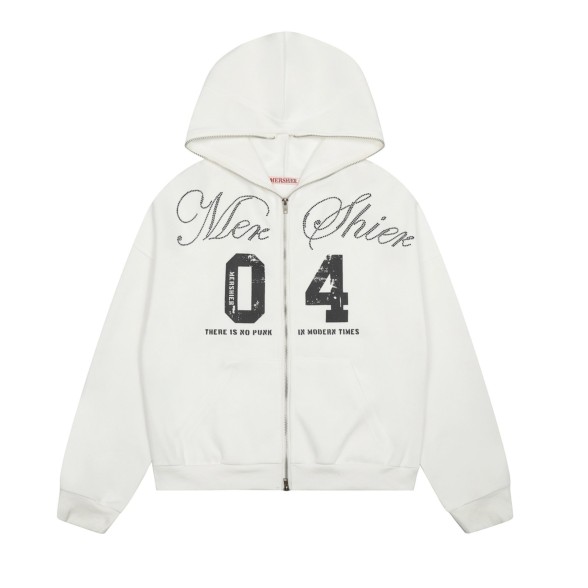 BLACKLISTS Vintage Alphabet Hot Diamond Sweater Jacket