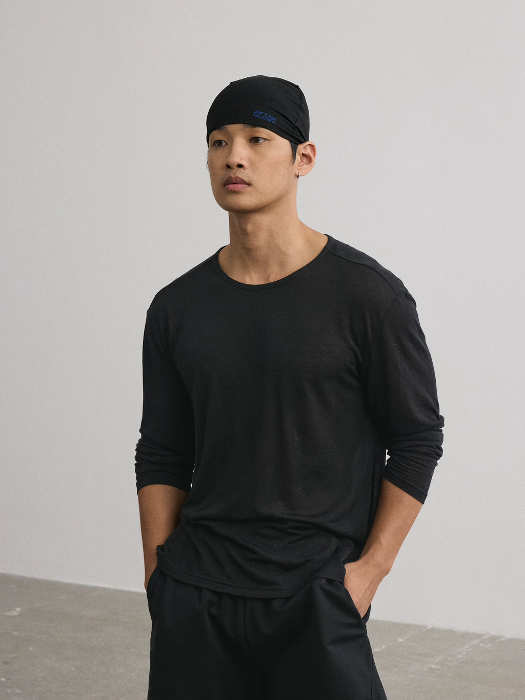AFTERGLOW 130g Breathable Off-Shoulder Long-Sleeve Tee