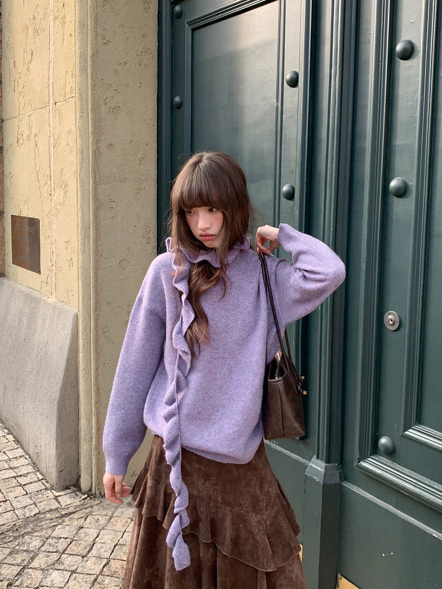 Kano Lazy Wind Small Loose Head Sweater