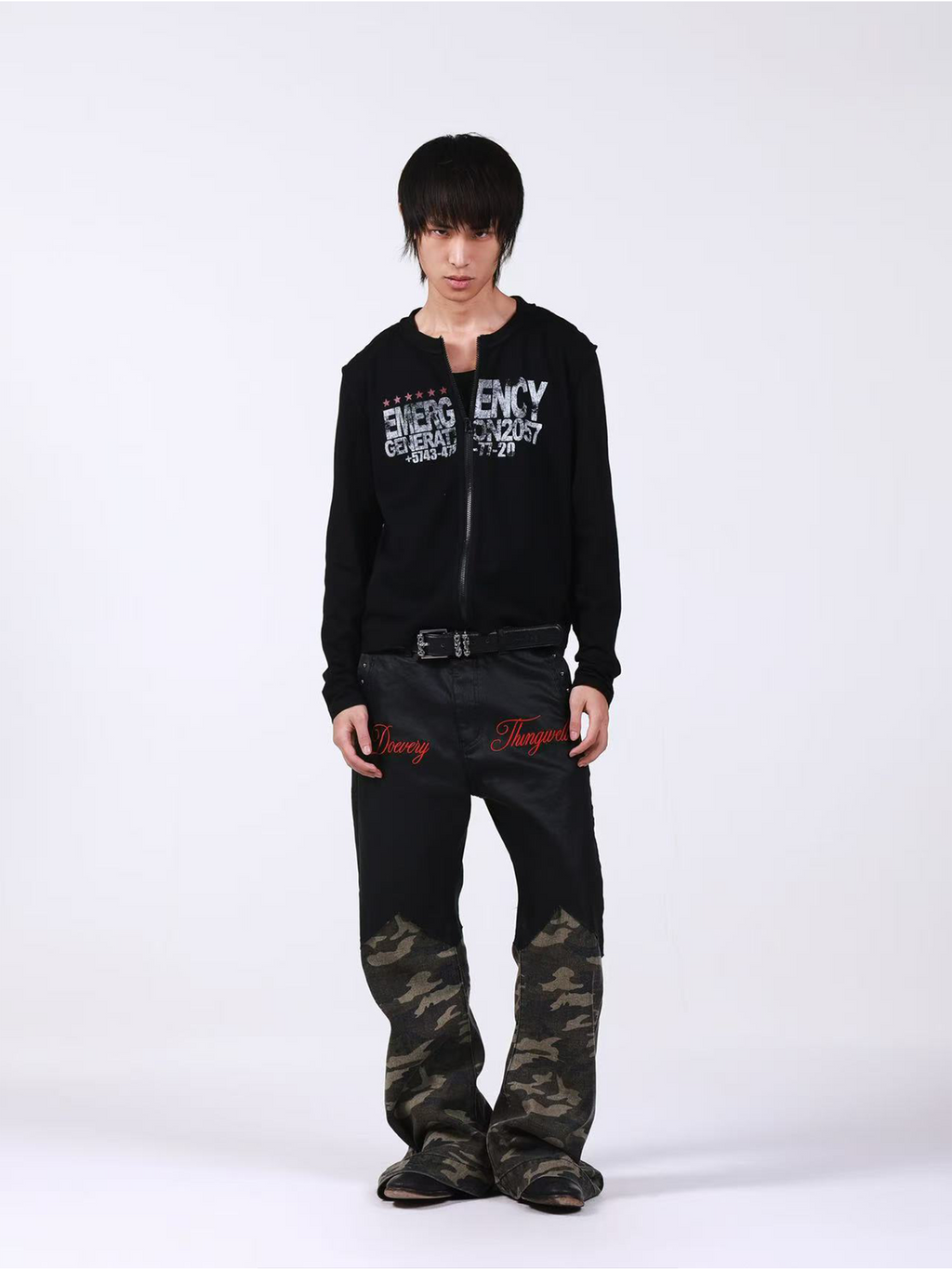 DETW Red Star 230g Wrinkle-Resistant Drop-Shoulder Sweatshirt